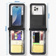 SPIGEN A603 Uniwersalne Wodoodporne Etui - czarne