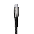 Baseus Glimmer – wytrzymały kabel USB-A do USB-C 100W, 2 m - czarny