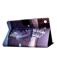 Etui do Samsung Galaxy Tab A9+ X210 / X215 / X216B, cat and tiger