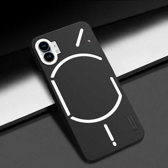 Etui NILLKIN do Nothing phone 1 5G, Case Frosted Shield Obudowa, Czarne