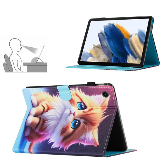 Etui do Lenovo Tab M10 Plus TB-X606F, z klapką, cat