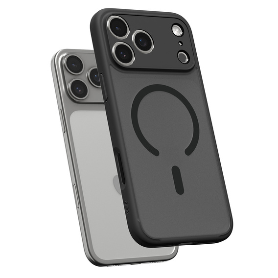 Etui Spigen Ultra Hybrid Mag MagSafe do iPhone 17 Pro Max, Frost Black