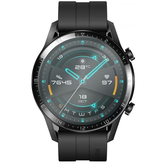 2x Szkło Hybrydowe ERBORD do Huawei Watch GT 2 46MM