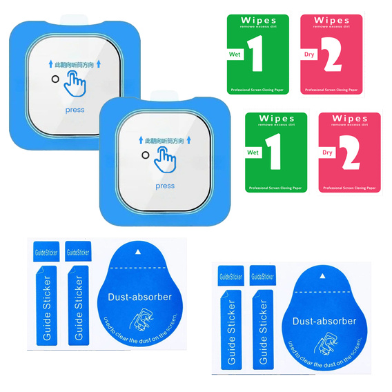 2x Szkło Hartowane ERBORD na aparat do Oppo Find X9 Pro