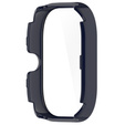 2w1 Etui + Szkło Hartowane do Xiaomi Redmi Watch 4, Granatowe