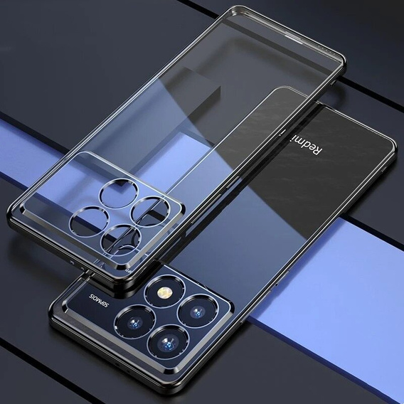 Etui do Xiaomi Poco F6 Pro, Frame Case, czarne