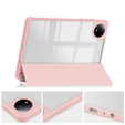 Etui Smartcase Hybrid do Xiaomi Redmi Pad SE 8.7", z miejscem na rysik – różowe Marble