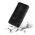 Etui Two Cards Hybrid Case iPhone XS Max 6.5 - Black