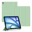 Etui do iPad Air 11" 2025/2024 (7/6 gen.), Smartcase z miejscem na rysik, zielone