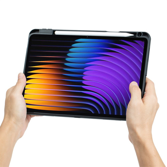 Etui z klawiaturą do Xiaomi Pad 7 / 7 Pro, Keyboard Touchpad, czarne