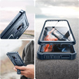Etui pancerne do Samsung Galaxy S9 Plus, Dexnor Full Body, granatowe