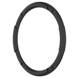 Etui z nakładką bezel ring do Samsung Galaxy Watch 6 Classic 47mm, Czarne