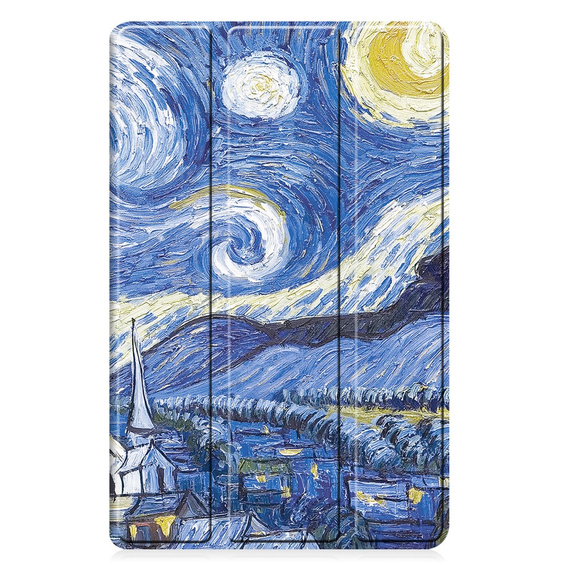 Etui do Samsung Galaxy Tab A9, Smartcase, painted pattern