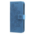 Etui z klapką do Samsung Galaxy A54 5G, Mandala, niebieskie