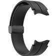 Pasek Silikonowy do Samsung Galaxy Watch 4/5/6 40/42/43/44/45/46/47mm, Czarny