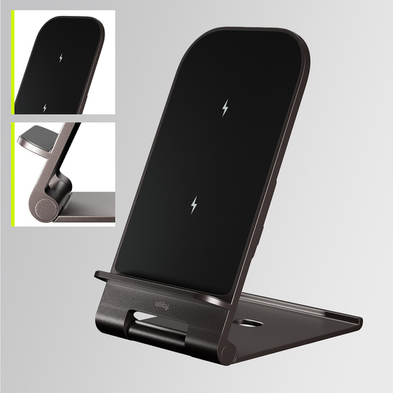 Allity AWC-100 – Ładowarka Bezprzewodowa 15W - czarna