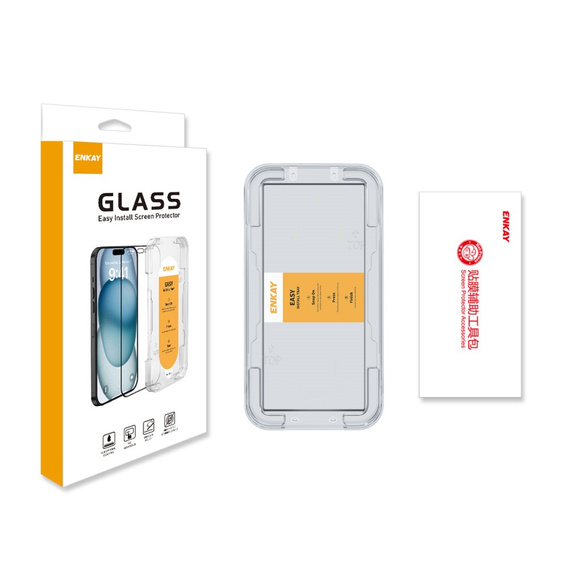 ENKAY Szkło Hartowane do Oppo Reno 13F 4G / 5G, przezroczyste