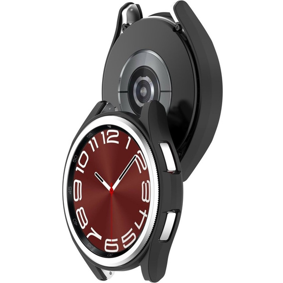 Etui do Samsung Galaxy Watch 6 Classic 43mm, Czarne