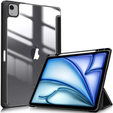 Etui do iPad Air 11" 2025/2024 (7/6 gen.), Smartcase Hybrid, z miejscem na rysik, czarne