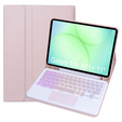 Etui z podświetlaną klawiaturą Bluetooth i touchpadem do Samsung Galaxy Tab A11+