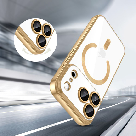 Etui magnetyczne z ochroną obiektywu do iPhone 17 Pro