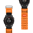 Pasek Nylonowy ERBORD Runner Quickfit do Garmin Fenix 5X/6X/6X PRO/7X, Pomarańczowy