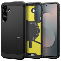 Spigen Tough Armor Mag – pancerne etui z pierścieniem MagSafe do Samsung Galaxy S25 FE