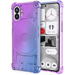 Etui Gradient Dropproof do Nothing Phone 2 5G, Fioletowe / niebieskie