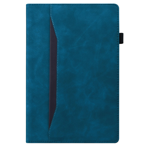 Etui do Samsung Galaxy Tab A9+, Classic, z miejscem na rysik, niebieskie
