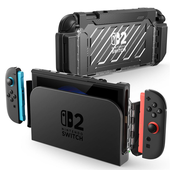 Supcase UB Pro do Nintendo Switch 2 – pancerny futerał - czarny