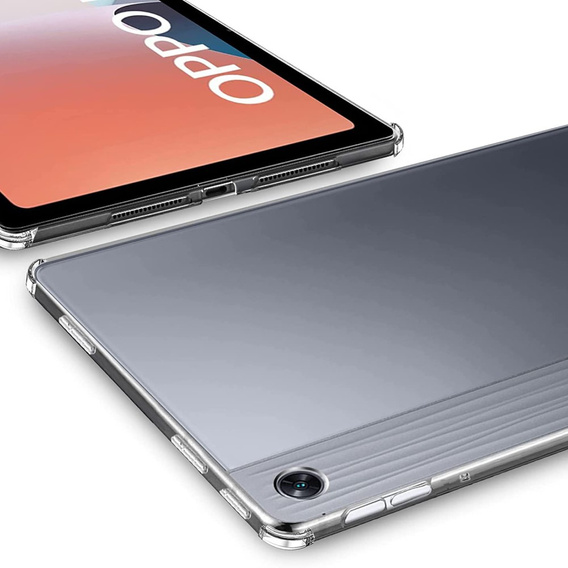 Etui do Oppo Pad Air, Silikonowe, przezroczyste