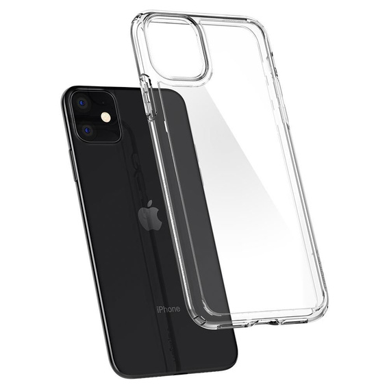 Etui Spigen do iPhone 11, Ultra Hybrid, Crystal Clear, przezroczyste