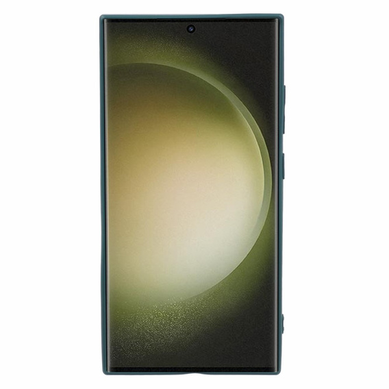 Etui do Samsung Galaxy S24 Ultra, Silicone Lite, zielone