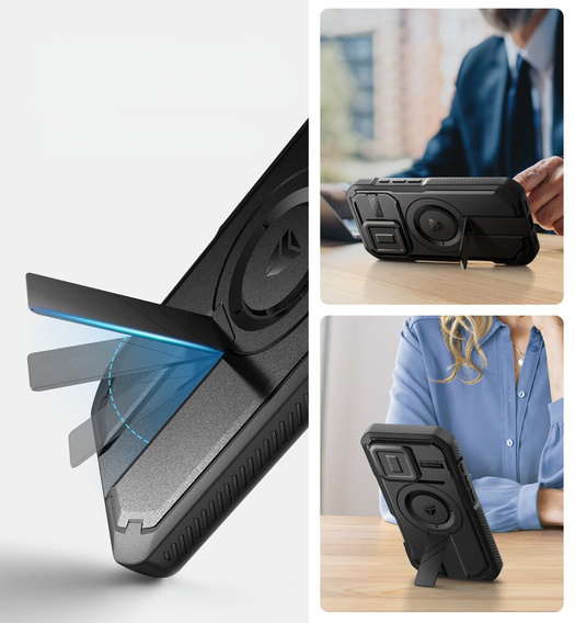 Etui pancerne Dexnor CamProtect z MagSafe do iPhone 16 Pro