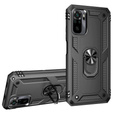 Etui pancerne do Xiaomi Redmi Note 10/10S, Nox Case Ring, czarne