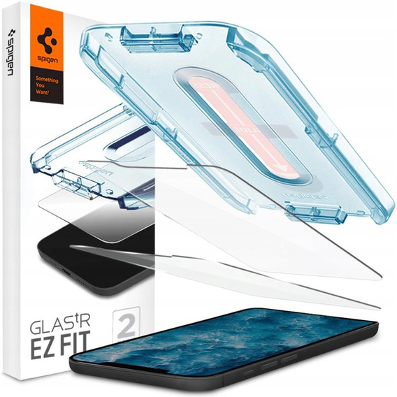 SPIGEN Szkło Hartowane do iPhone 12 / 12 Pro, Glas.TR EZ Fit