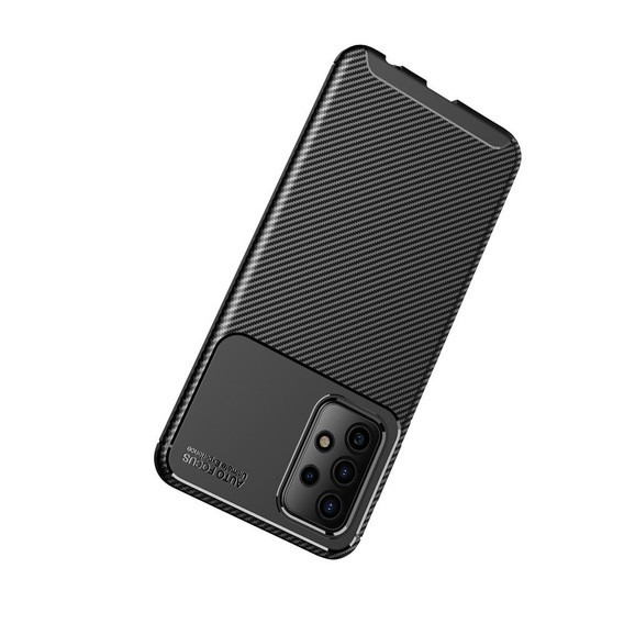 Etui do Samsung Galaxy A52 / A52s, Carbon Gel, czarne