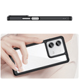 Etui do Xiaomi Redmi Note 13 5G, Fusion Hybrid, przezroczyste / czarne