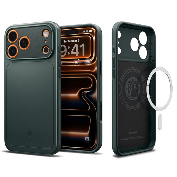 Etui Spigen Thin Fit Mag – z MagSafe do iPhone 17 Pro Max