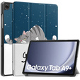 Etui do Samsung Galaxy Tab A9+, Smartcase, sleeping cat