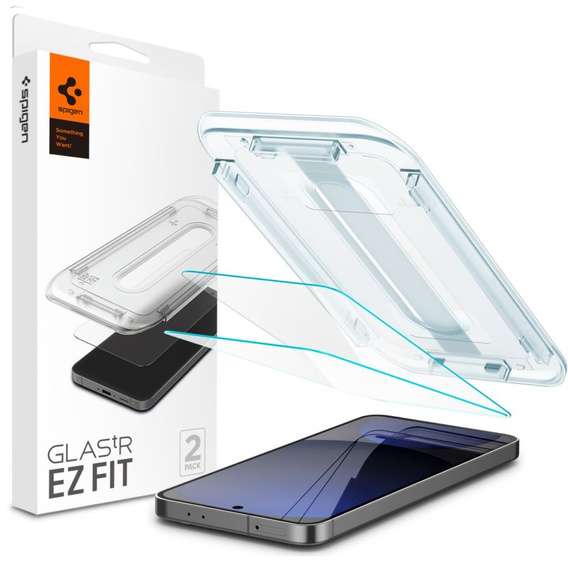 SPIGEN Szkło Hartowane do Samsung Galaxy A56 5G / 24 FE, Glas.TR EZ Fit (2 sztuki)