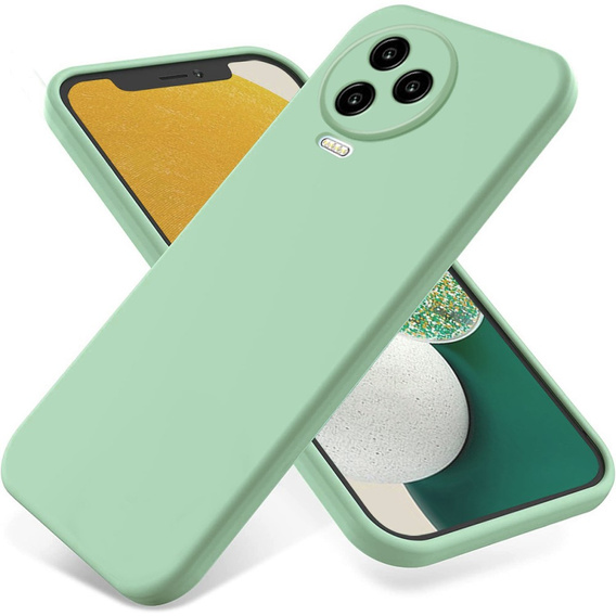 Etui do Infinix Note 12 Pro 4G / Note 12 2023, Silicone Lite, zielone
