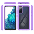 Etui do Samsung Galaxy S20 FE, Shockproof, z folią, fioletowe