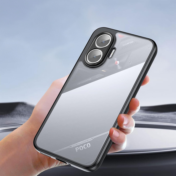 Etui Fusion Hybrid przezroczyste do Xiaomi Poco F7 5G