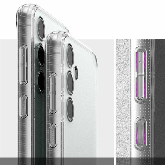 Etui Ringke do Samsung Galaxy S23 FE, Fusion, Matowe Przezroczyste