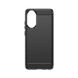 Etui do Oppo A78 4G, Karbon, czarne