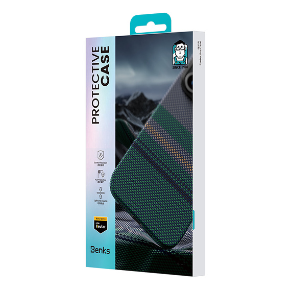 Etui ochronne Magnetic Armor Pro Aurora Kevlar 600D do iPhone 16 Pro