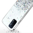 Etui do Oppo A54 5G/A74 5G/A93 5G, Glittery, przezroczyste