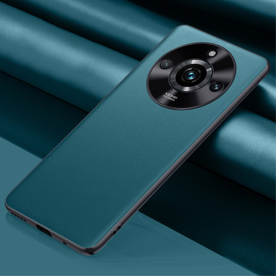 Etui skórzane do Realme 11 Pro 5G / Pro+ 5G, Obudowa leather hybrid Case, Zielone