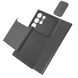 Pancerne etui do MagSafe na Samsung Galaxy S24 Ultra, ERBORD MagProtect Cam Slider, czarne